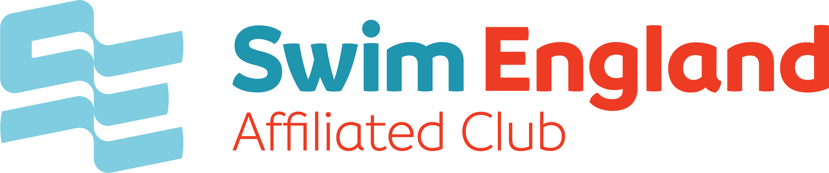 Swim England Affiliated Club logo with link to website